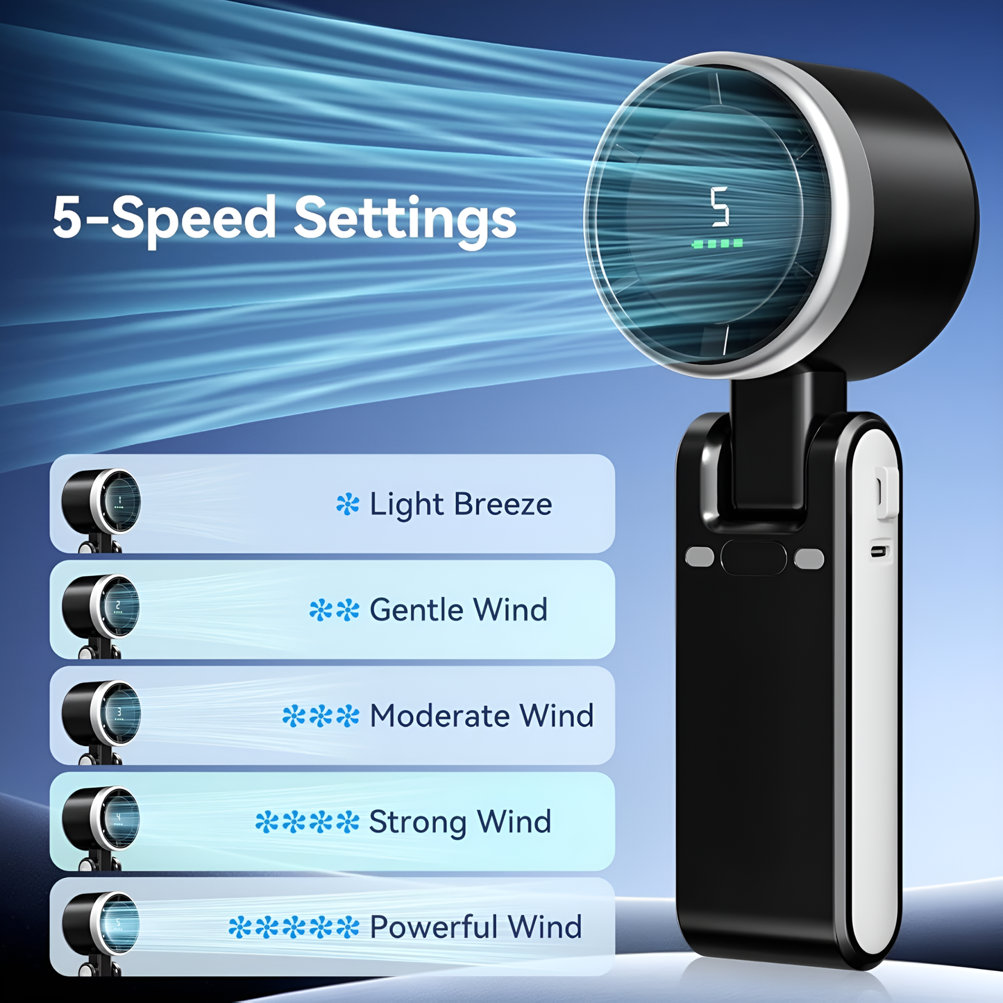 3-in-1 Portable Fan